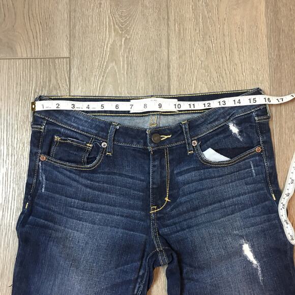 Abercrombie & Fitch NY 6R W28 L31 AF Super skinny Blue JEans - Picture 7 of 7